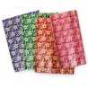 230 pcs. wrapping paper floral