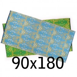 Plastic carpet 90x180 cm rolled, floral 2