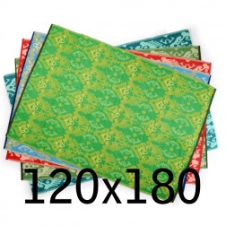 plastic carpet 120x180 cm folded, pattern IKAT