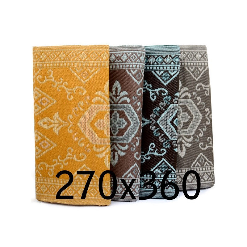 plastic carpet 270x360 cm folded, oriental