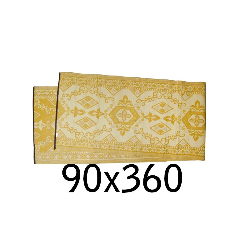 plastic carpet 90x360 cm folded, oriental