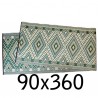 plastic carpet 90x360 cm folded, rhomb