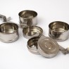 lunchbox stainless steel, 4 sections