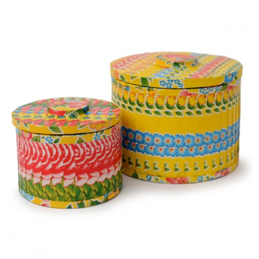 paper box round, 2pcs Set