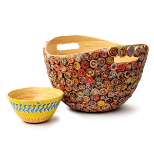 bowl bamboo