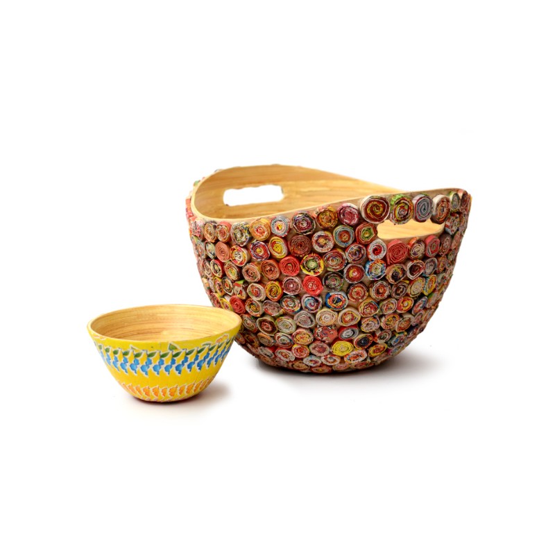 bowl bamboo