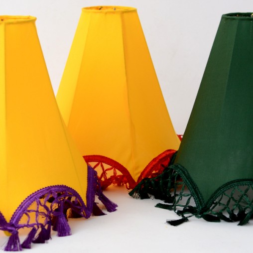 lamp shade hexagonal