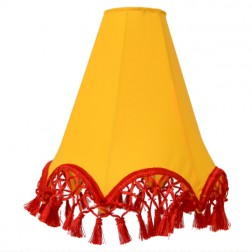lamp shade hexagonal