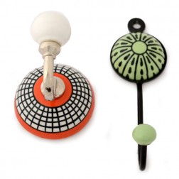 4 pcs ceramic hook