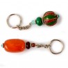 5 pcs. keyring Tibet, oval