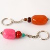 5 pcs. keyring Tibet, oval