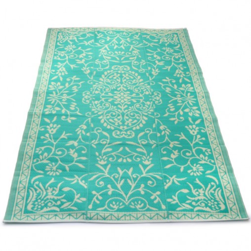 tapis en plastique 180x270 cm plié, floral