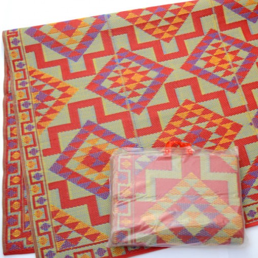 plastic carpet 180x270 cm folded, aztec