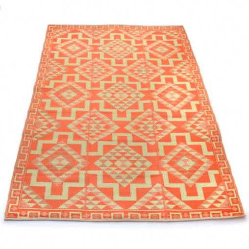 plastic carpet 180x270 cm folded, aztec