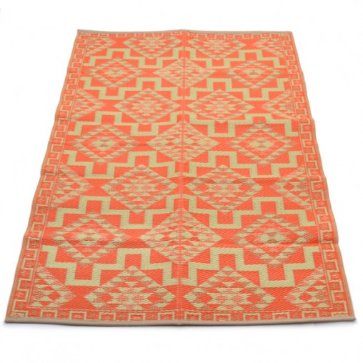 Plastic carpet 120x180 cm folded, aztec