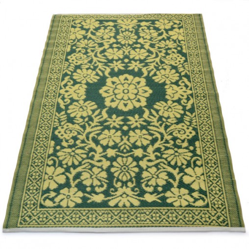 Plastic carpet 120x180 cm rolled, floral 2