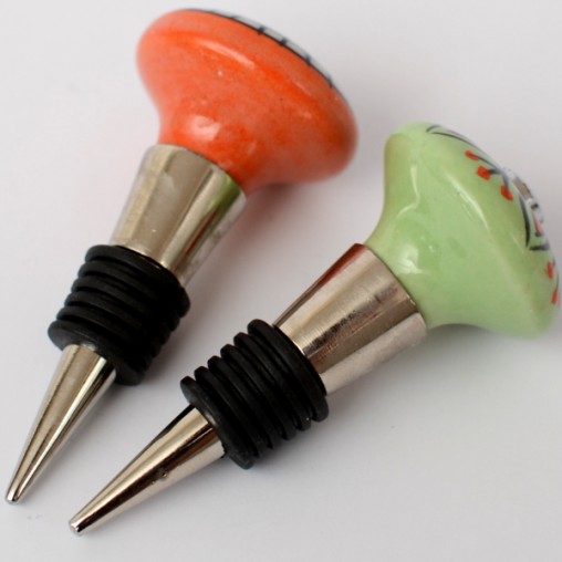 2 pcs bottle stopper ceramic