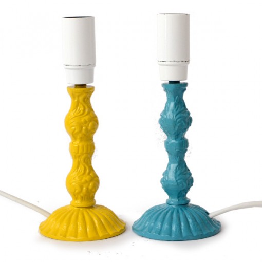 pied de lampe avec interrupteur à câble