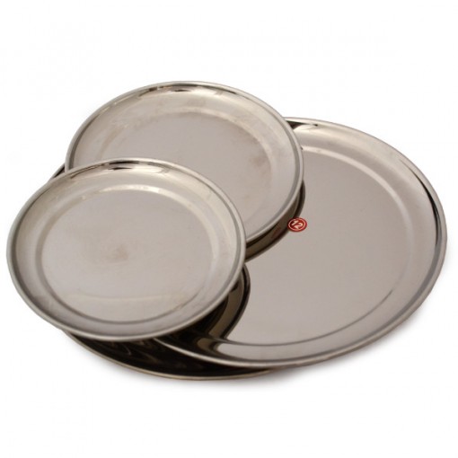 Teller Edelstahl deluxe