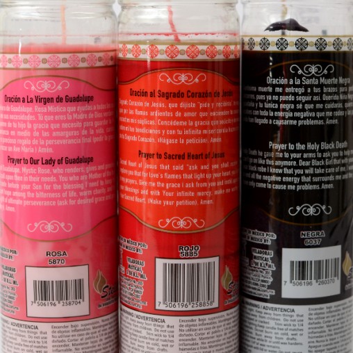 6/12 pcs. glass candle Stella