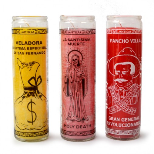 6/12 pcs. glass candle...