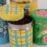 tea box stainless steel painted