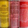 6/12 pcs. glass candle screen print