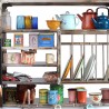 kitchen stand L, 31x36"