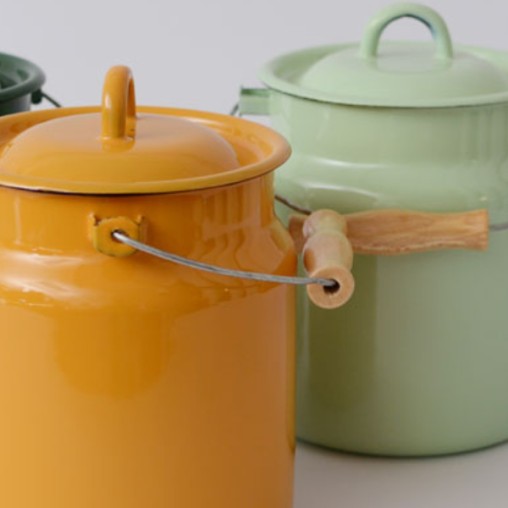 bac à compost / bidon de lait 3,3l