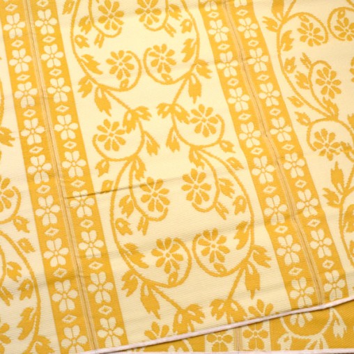 plastic carpet 270x360 cm, floral