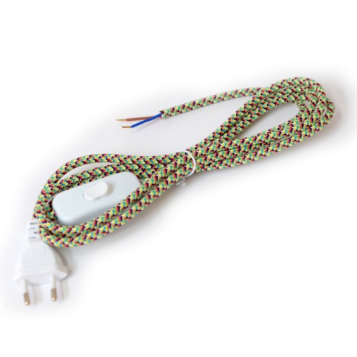 fabric cable with switch